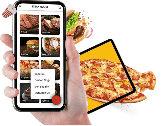 ViaMenu POS Sistemleri - Restoran Sipariş Uygulaması - QR Menü