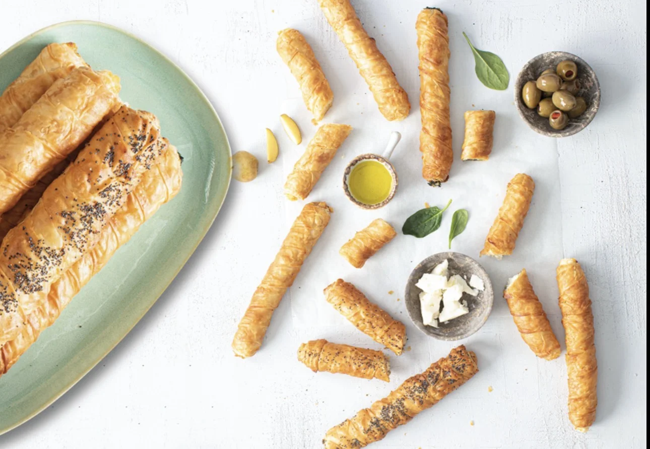Patlıcanlı gurme rulo börek